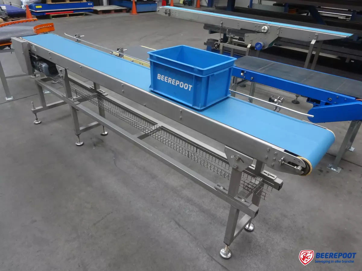 Transportband, RVS